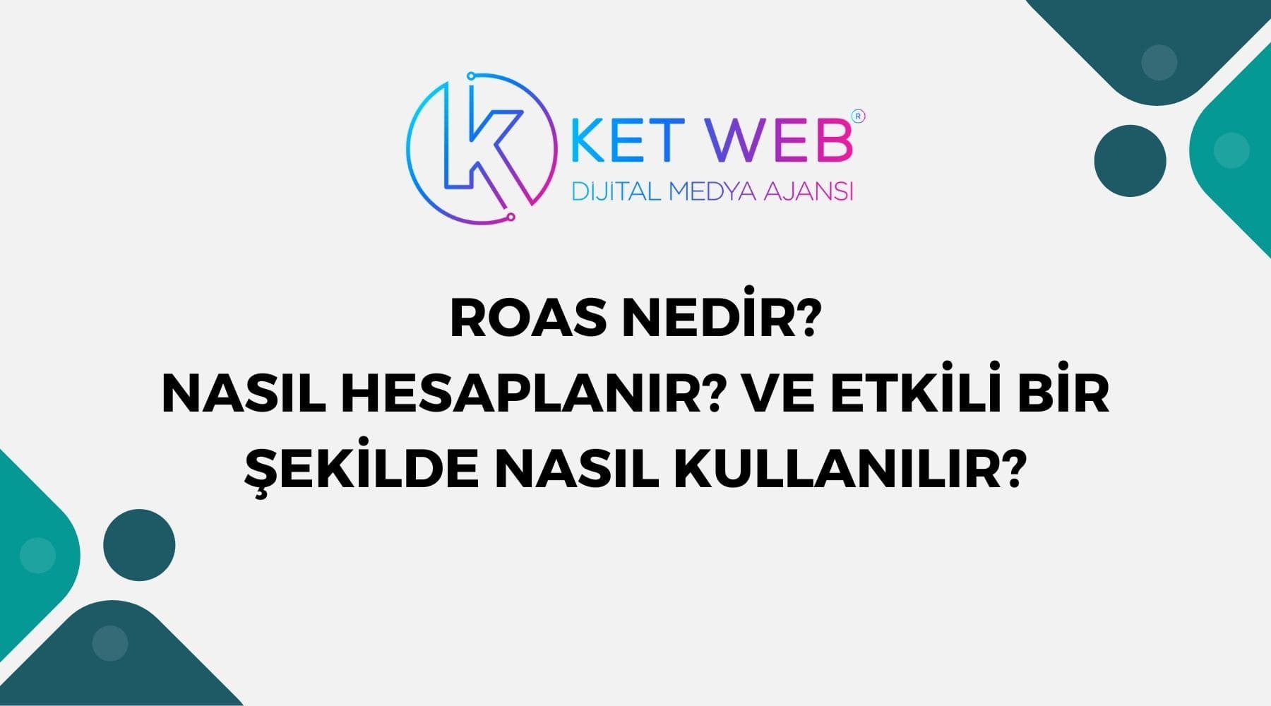 roas nedir nasil hesaplanir