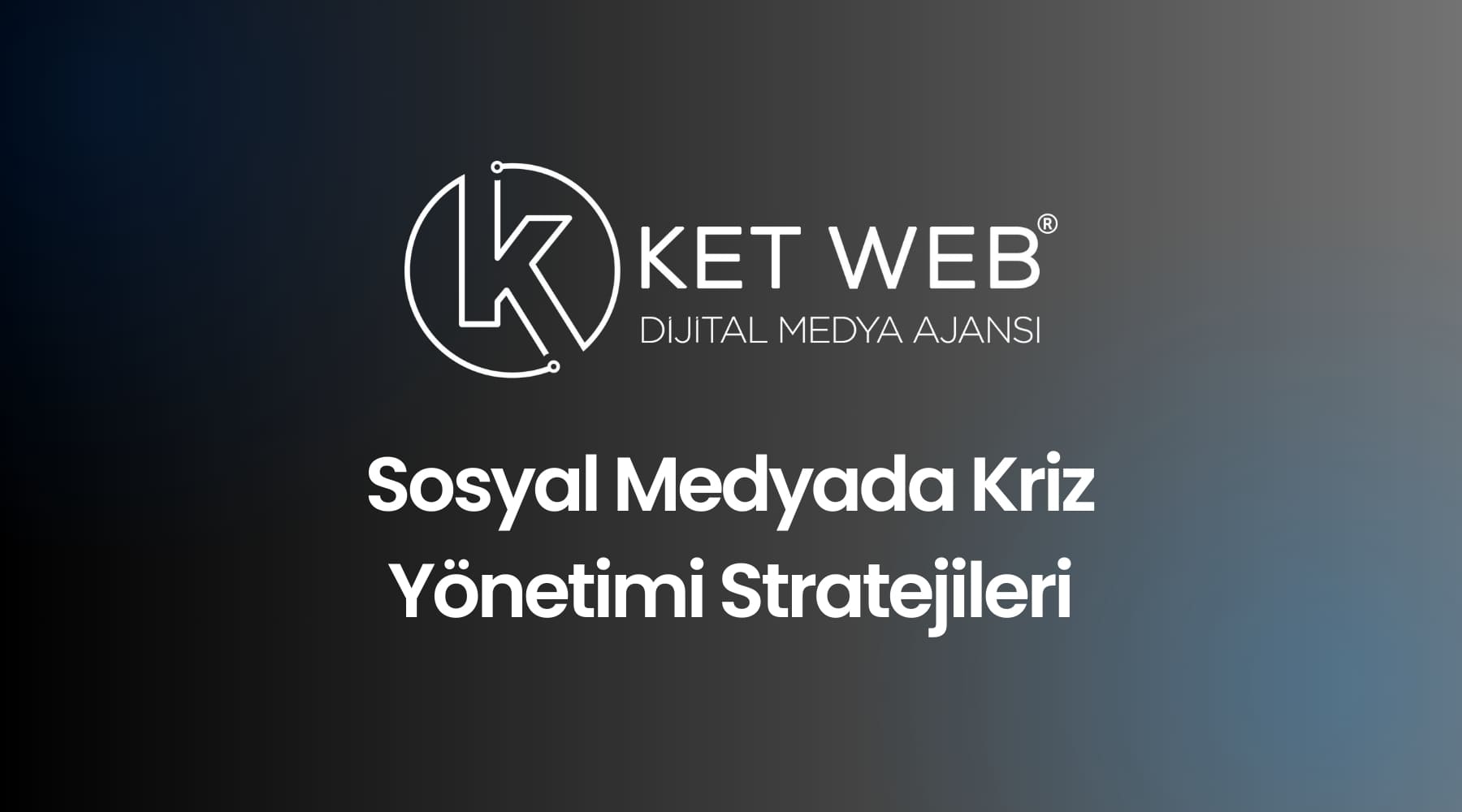 sosyal medyada kriz yonetimi