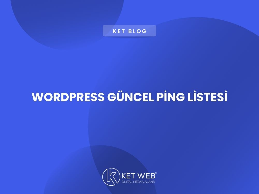 wordpress guncel ping listesi